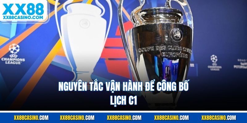 Nguyên tắc vận hành để công bố lịch C1